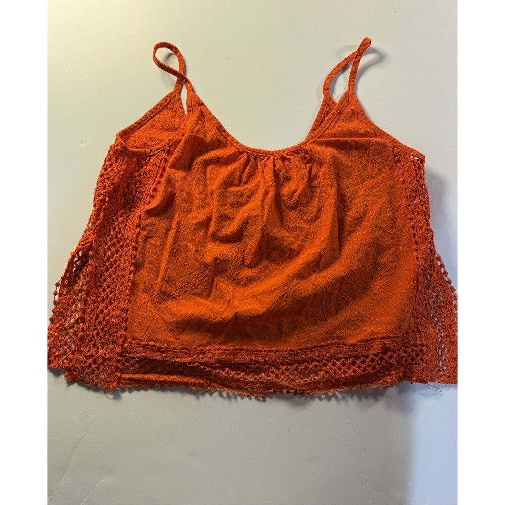 SHEIN Orange Crop Top, Size  M